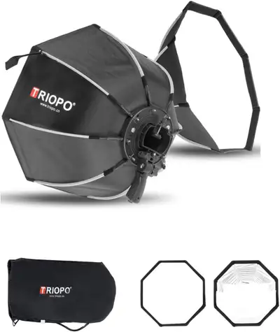 Godox Photography Softbox Octagon Umbrella 21.6in, View more