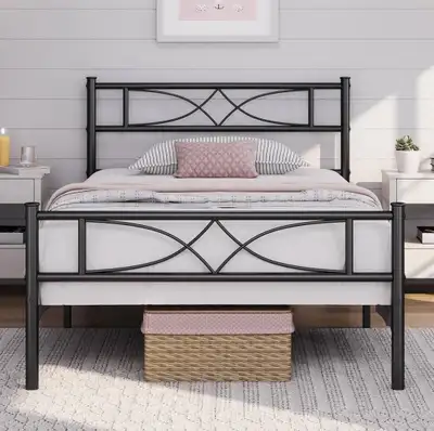 Twin Bed + Mattress, View more
