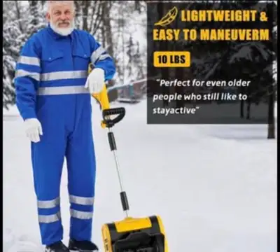 Cordless Snow Shovel  Compatible for DeWALT OR MILWAUKEE 20V Bat, View more