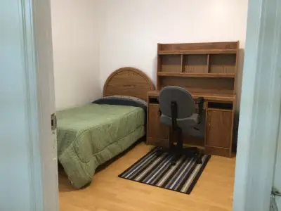 Furnished bedroom included all utilities