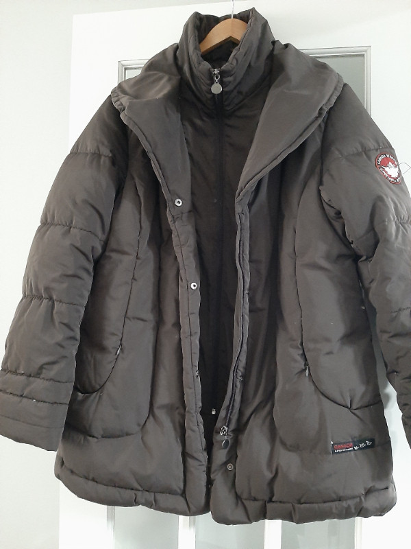 Canada Super Triple Goose Women Brown Coat. As new. in Women's - Tops & Outerwear in Ottawa - Image 4