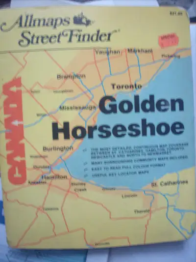 Like New 1991 AllMap Street Finder * much more selling   1926-27, View more