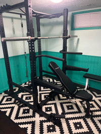 XM Omega Power Rack/Bench/Accessories
