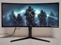 LG Ultragear 34" 3440p 144hz Curved IPS 1ms Ultra Wide Monitor