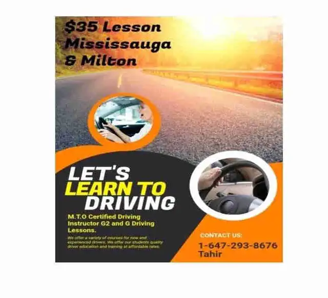 Driving instructor Mississauga462790347761264640