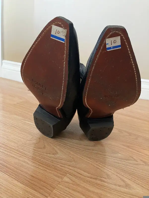 BOULET BOOTS Vtg. Western #9506 - Feather Head Size 10 Brand New in Men's Shoes in Edmonton - Image 9