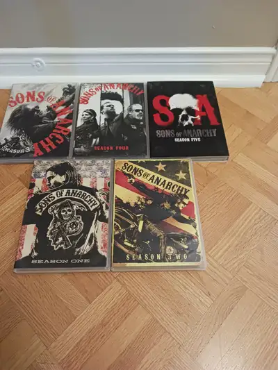SON OF ANARCHY DVD's season 1-2-3-4-5, View more