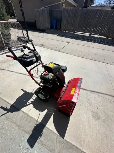 Like New 24” Troy-Built Snowblower. I’ve owned this for the past 3 winters and only used it 6-8 time...