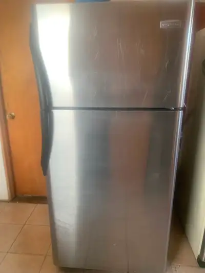 Stainless fridge, View more