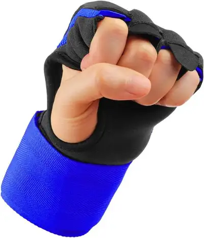 Boxing Wraps - MMA Gloves - WYOX, Blue, Size XS, View more