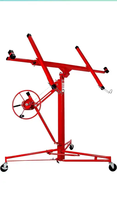 Rent drywall lift to finish that basement or garage. Lifts up to 11 feet in the air. Can handle 150l...