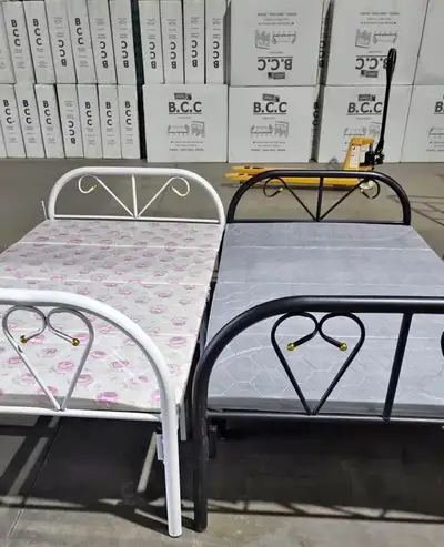 BRAND NEW SEALED BOX SINGLE FOLDING BED AND MATTRESS , View more