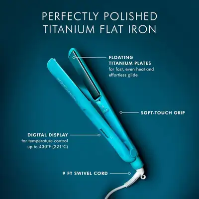 Moroccanoil Perfectly Polished Titanium Flat Iron, View more