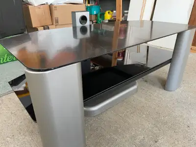 Glass Top TV Stand, View more