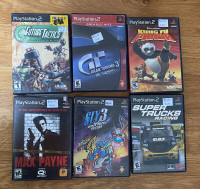 PLAYSTATION 2 (TWO) PS2 VIDEO GAMES