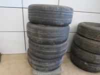 Set of Four Nokian 245/60R18 Tires on Rims