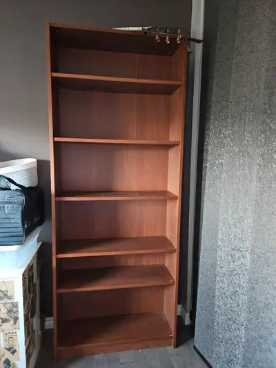 Brown Billy Bookshelf Moving Sale Pick-up only