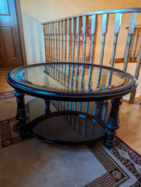 Round Glass Coffee Table