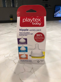 Playtex baby nipple variety pack 