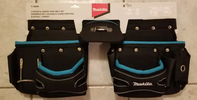 Makita 3 Pouch and Junior Tool Belt Set in Hand Tools in Oakville / Halton Region - Image 2