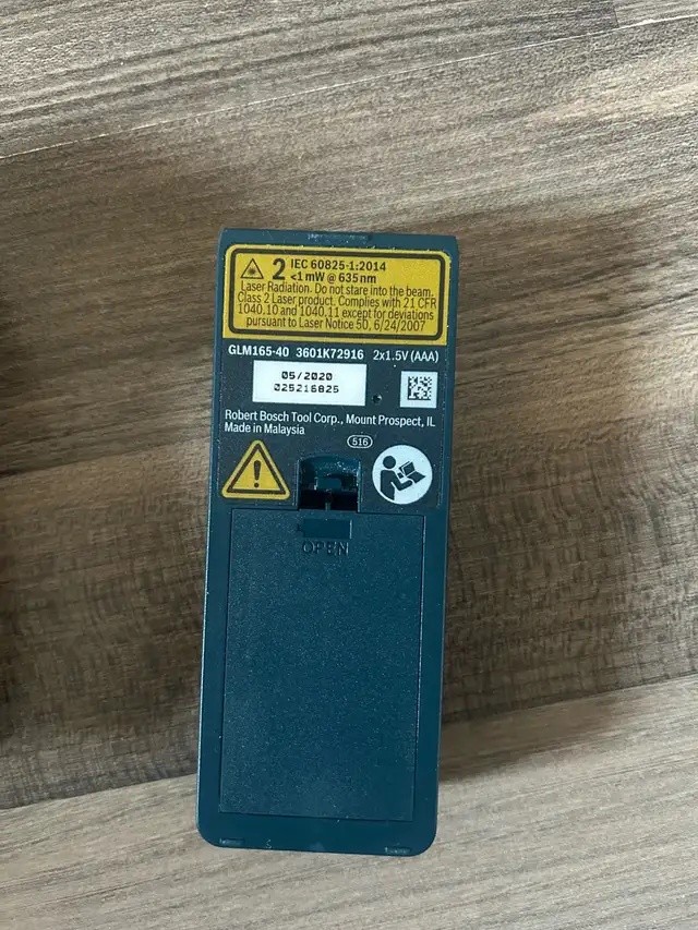 Bosch laser distance measure 65565415971587121