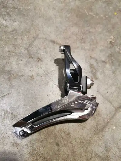 SHIMANO Dérailleur Avant Double FD-4700 – 34.9 Mm, CB, Argenté, Pour Vélo Route
