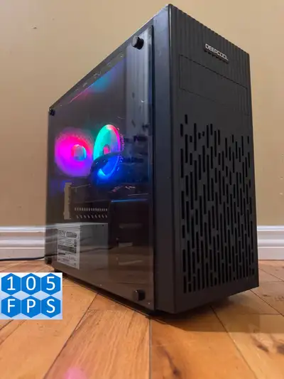 GTX 970 Intel 6 Cores RGB Gaming PC 8GB DDR4 256GB SSD 650W PSU, View more