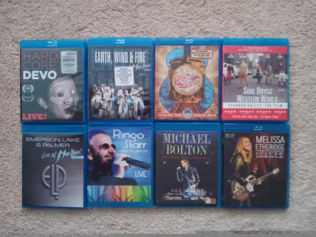 Concert Blue Ray ! Titles ! Various Lot Of 20 ! See Photos in CDs, DVDs & Blu-ray in City of Toronto - Image 3