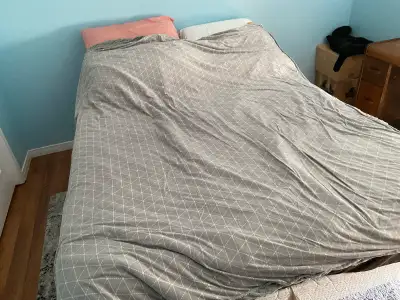 Rocabi weighted blanket, queen/king, reversible, removable cover