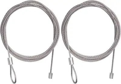 ✅ BRAND NEW Garage Door Cables for 7' Garage Doors, View more