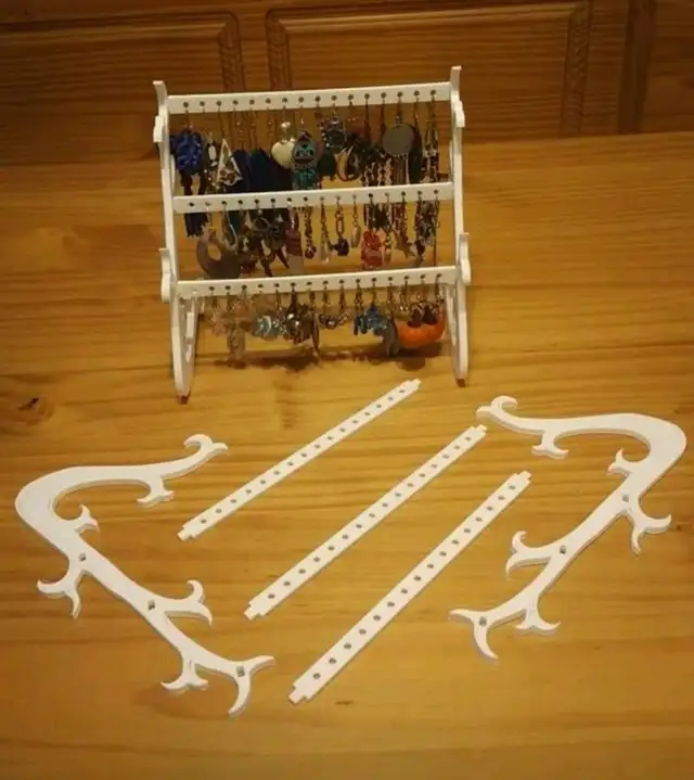 EARRING Organizer (3d printed)63234578906625120