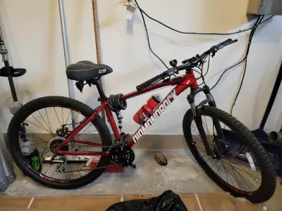DIAMONDBACK RED OVERDRIVE BIKE BICYCLE HARDTAIL MOUNTAIN, View more