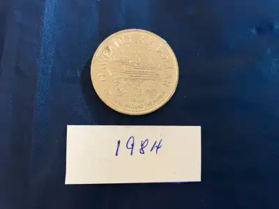 For sale are collector coins, Haweater Dollars from Manitoulin Island, 2 coins dated 1984 2 coins da...