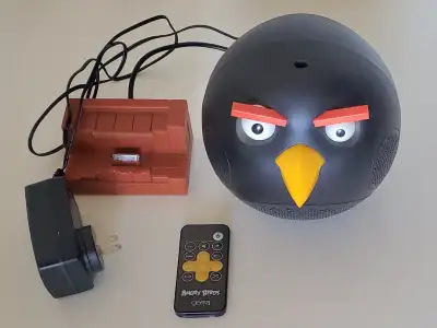 Gear4 Angry Birds Speaker -  (Bomb) with Original Remote, View more