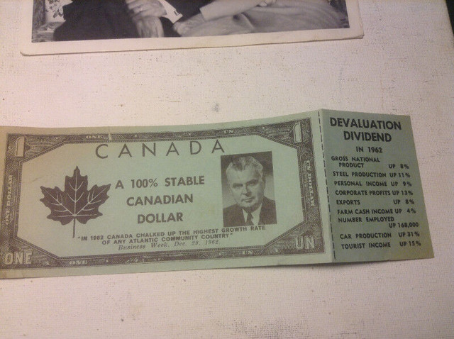 Photo Autograph Canada Prime Minister John Diefenbaker and his W in Arts & Collectibles in Vancouver - Image 3
