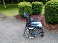 Wheelchair -- used, custom, good condition