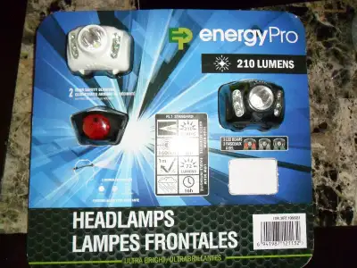 #New 2 Lampes Frontales Cyclistes Travail Blinkers Work Light, View more