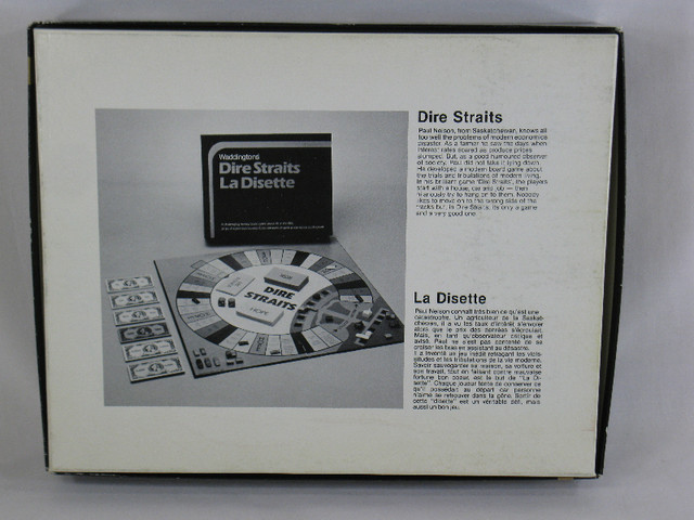 Dire Straits 1983 Board Game Waddingtons Bilingual New Open Box in Toys & Games in Regina - Image 2
