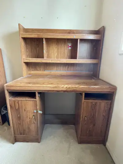 FREE DESK and BOOKCASE, View more