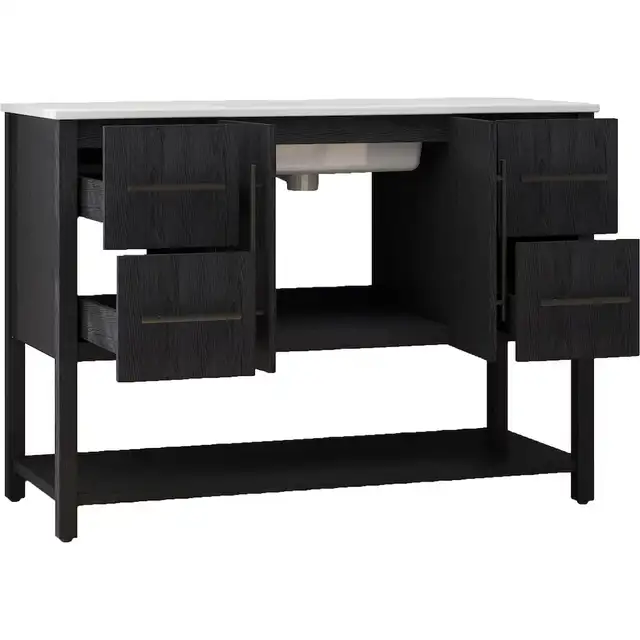 48”W Bathroom Vanity With Engineered Top – BOXED NEW in Cabinets & Countertops in Oakville / Halton Region - Image 4