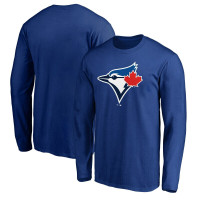 Men's MLB Long Sleeve Blue Jays Collectible T-Shirt Size L NEW