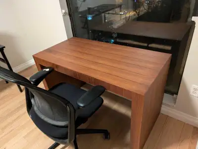 Mid-century modern Waterfall Office Desk, View more