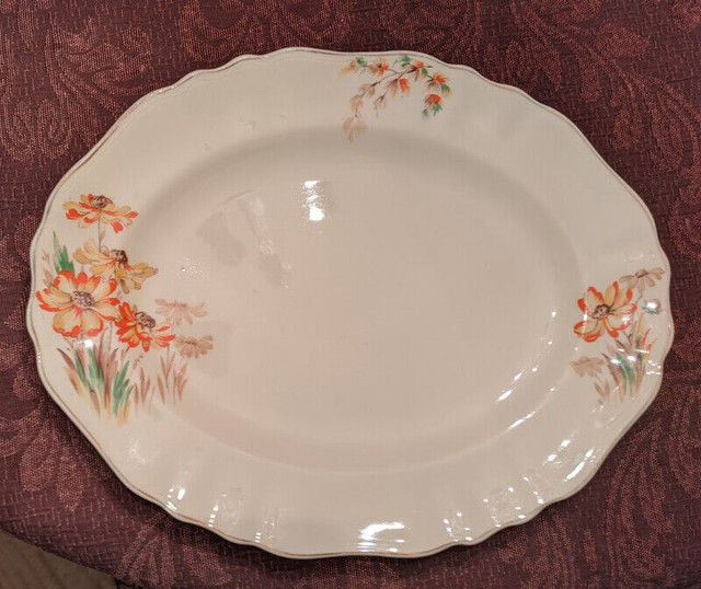 J&G Meakin England large serving platter reg. SOL 391413 hot