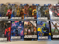 G.I. Joe (GI Joe) Classified Series figures, toys (prices vary)