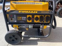Fireman 5700w generator 