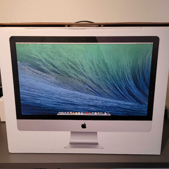 Used 27" iMac Late 2013 - Upgradable, High-Performance Workst in Desktop Computers in Edmonton - Image 4