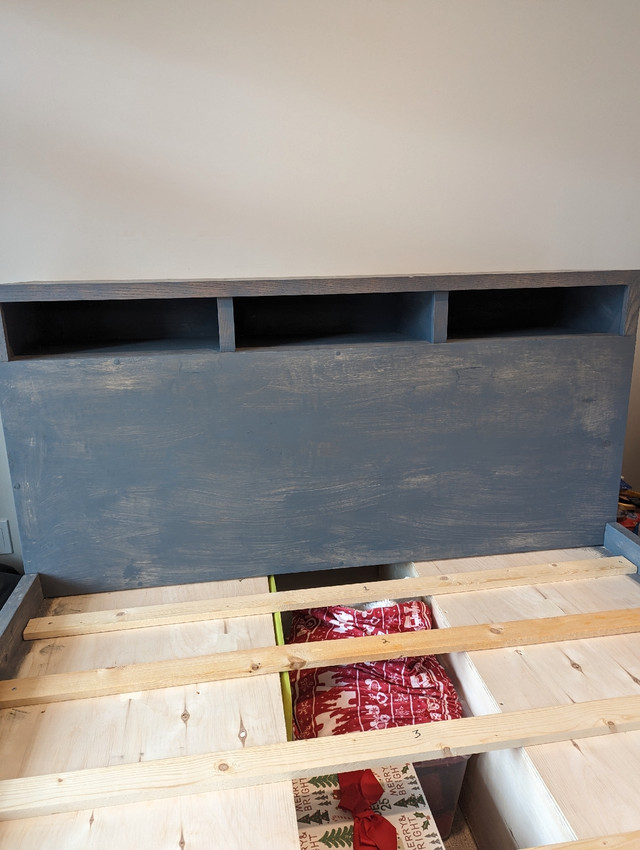 Custom Queen Bed Frame & Storage in Beds & Mattresses in Kamloops - Image 4
