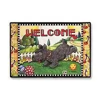 Scottish Terrier gifts: doormats, Scottie tapestry door mat, View more