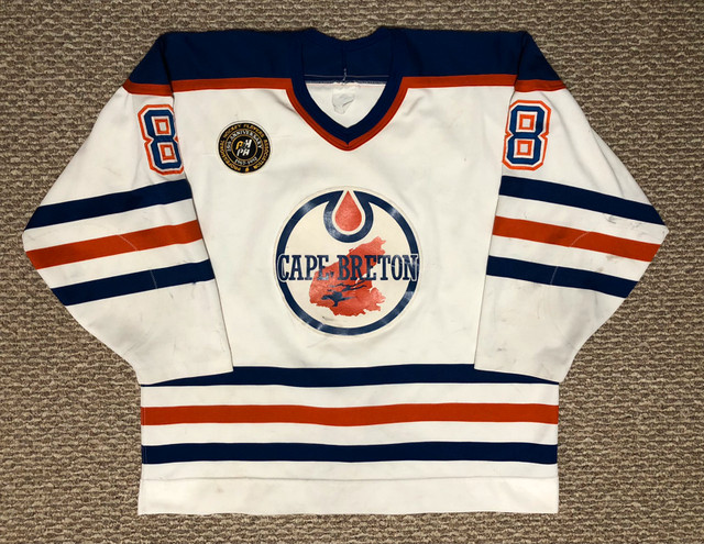 Cape Breton Oilers game worn jersey | Hockey | Bedford | Kijiji