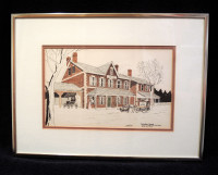 NORTH YORK HISTORICAL BUILDING - Framed picture